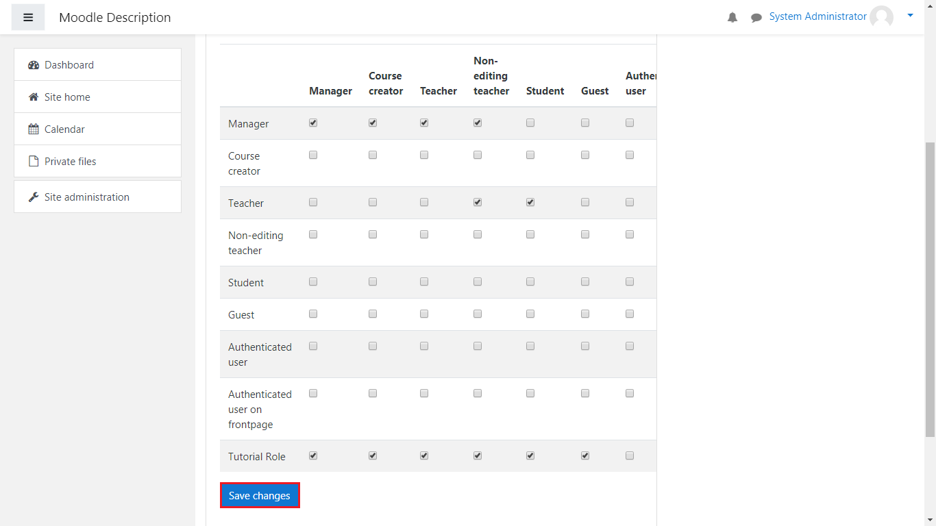 moodle role_assignments