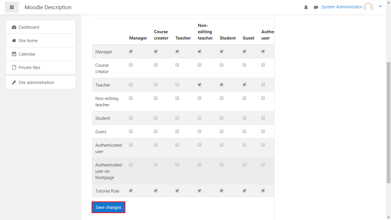 moodle role_assignments